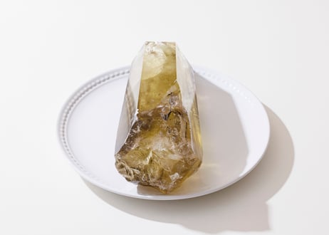 【内なる光を呼び覚ます】虹入り ナチュラルシトリン ポイント