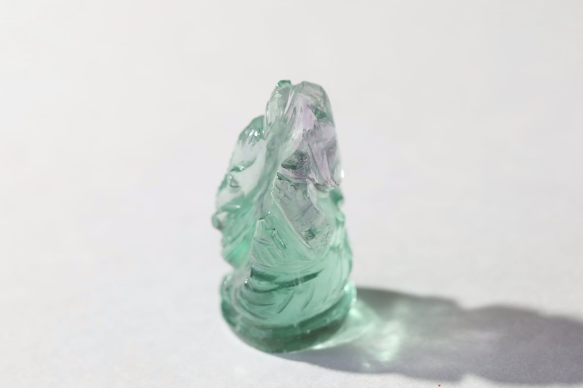 ガネーシャ　フローライト　380g ガネーシャ フローライト 380g ガネーシャ フローライト 380g