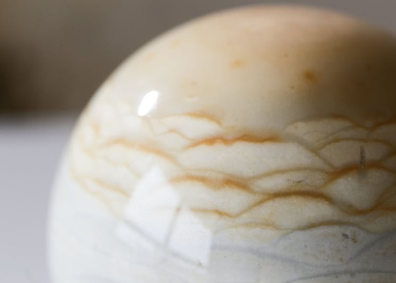 人魚のエナジー】マーメイドジャスパー スフィア 金の台座付き | Y.S.Y24