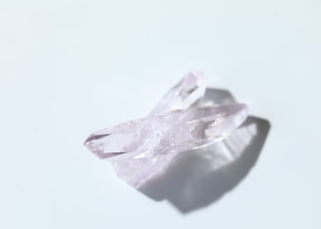 【天使の忘れ物】虹入り ベラクルスアメジスト クロス ダブルターミネーテッド