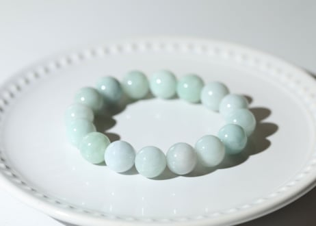 ミャンマー産 本翡翠 ブレスレット(16cm)