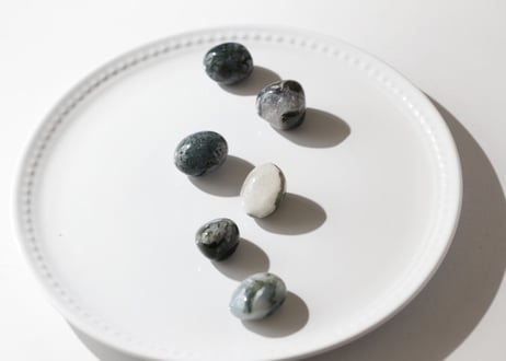 【勇気をあなたに】モスアゲート タンブル（6個セット）