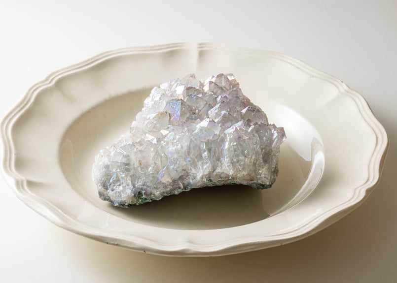 ホワイトアメジスト　キラキラ・*:.。..。.:*・☆ .。.:*・゜゜・*☆ 精霊たちのヒーリング】エンジェルオーラ ホワイトアメジスト