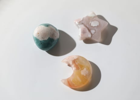 【カラフルな才能】大好き チェリーブロッサムアゲート セット B