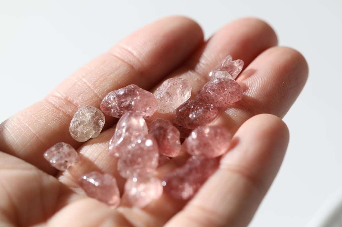 ストロベリークォーツ♡アンクNo.2043 ストロベリークォーツ♡アンクNo.2043