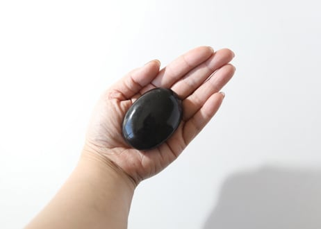 【健康第一】ブラックトルマリン 握り石