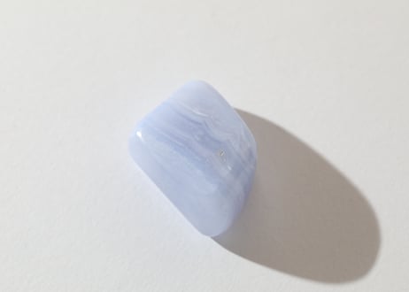 【優しい言葉】ブルーレースアゲート タンブル