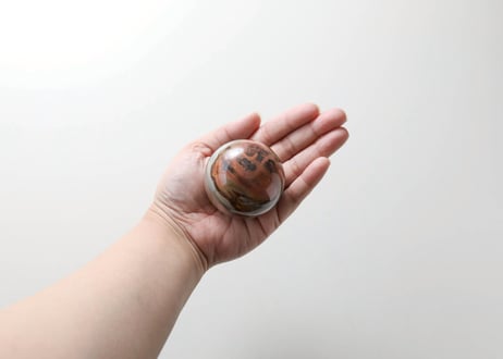【独創性の価値が高まる】ポリクロームジャスパー スフィア