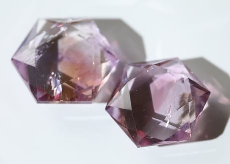 【CRYSTAL PATH クリスタルパス（魔法使いになる）シジル封入 オリジナルカードつき❣️】アメトリン 六芒星（1個） ※イベントクーポン使用不可