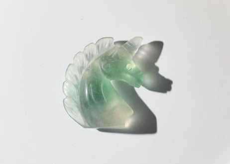 【マインドの拘束からの解放シッティ入り】フローライト ユニコーン