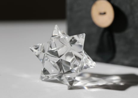 ガネッシュヒマール産水晶 アステロイド ラクタの箱付き　【ascension】