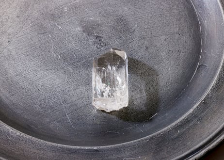 【明確な目標】虹入り クリアトパーズ