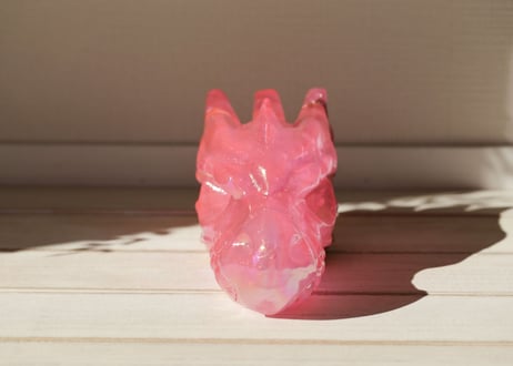 とっても大きなピンクオーラクォーツ ドラゴン　【あなたの恋人】