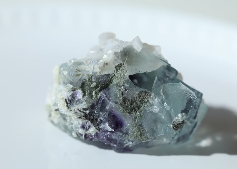 妖精とあそぶ】ブルーフローライト with カルサイト | Y.S.Y24