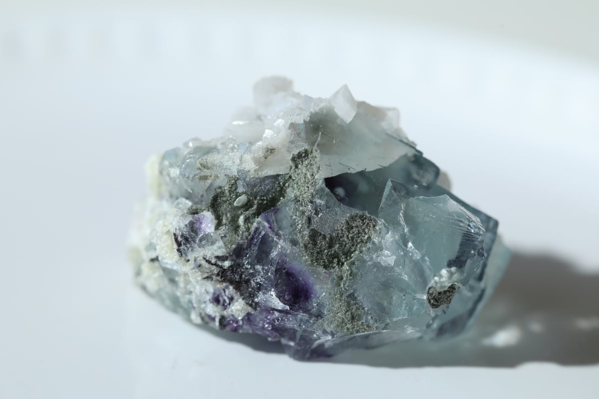 妖精とあそぶ】ブルーフローライト with カルサイト | Y.S.Y24