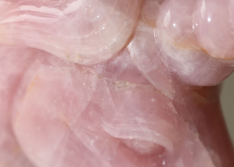 虹をかける】ローズクォーツ ユニコーンXL | Y.S.Y24