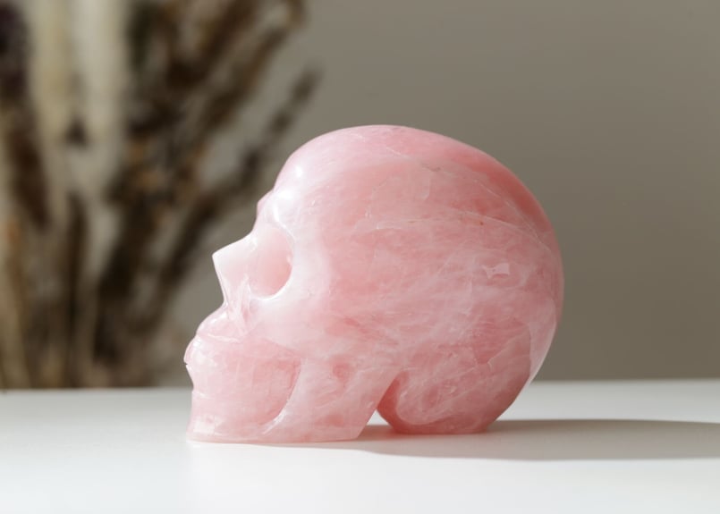 ローズクォーツ スカル 【素直さ】 | Y.S.Y24
