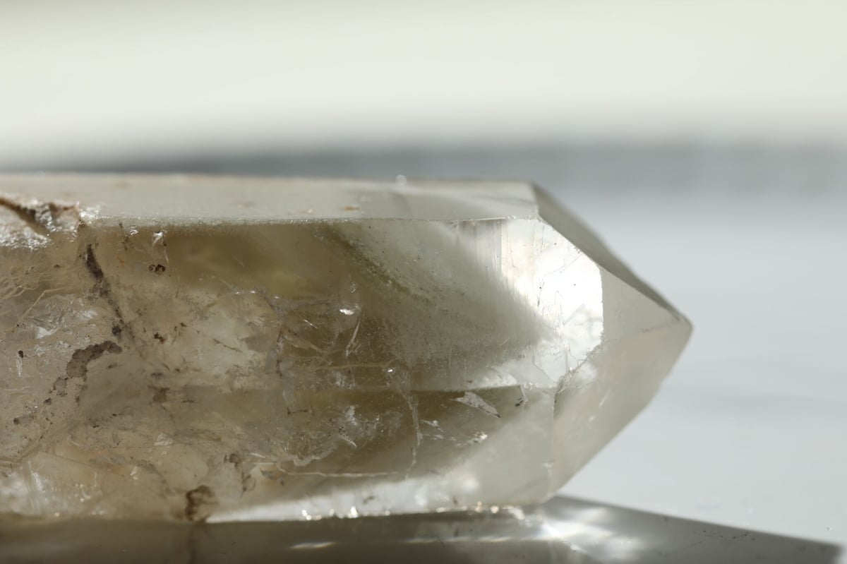 ❤️高品質ホワイトガーデンファントムクォーツ鑑定書付き❤️