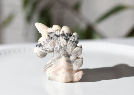 【デザインを楽しむ】クレイジーレースアゲート ユニコーン