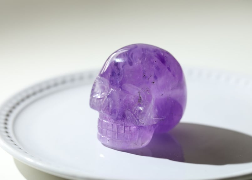 レアンドロ・ソウザ作 アメジストスカル | Y.S.Y24