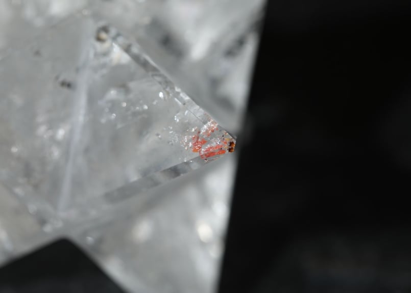 ヘマタイト入りクリアクォーツ マカバ | Y.S.Y24