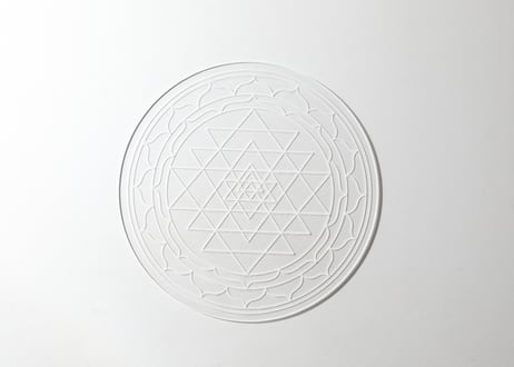 大技封入❣️【Over the Rainbow / 願いの実現を加速する】シュリヤントラ グリッドプレート（20cm）