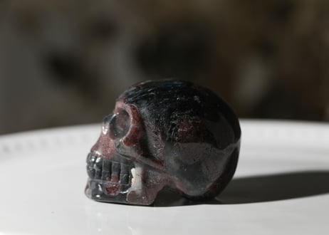 【叡智の結晶】ヌーマイト＆ガーネット スカル