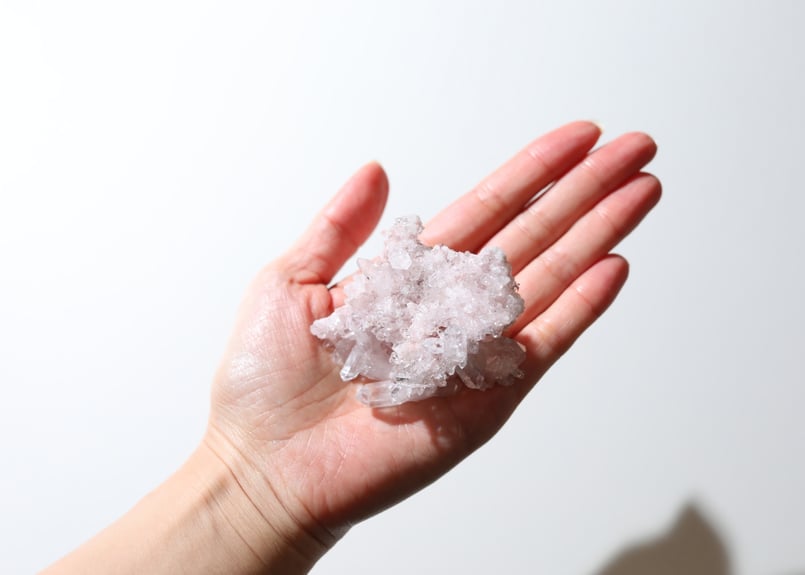 【天然石】リチウムクォーツクラスター リチウムクォーツ クラスター04◇Lithium Quartz ◇天然石・鉱物