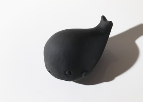 【あなたの守り神】ブラックオブシディアン くじら