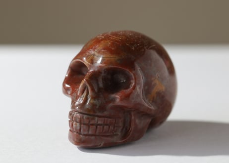 エドワード淺井さんによる技入り❣️【大開運】オーシャンジャスパー スカル ※イベントクーポン使用不可