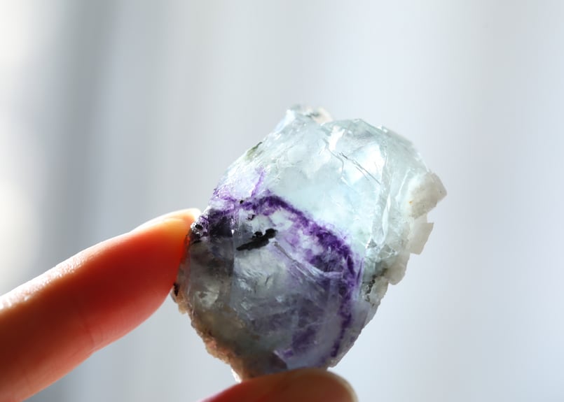 妖精とあそぶ】ブルーフローライト with カルサイト | Y.S.Y24