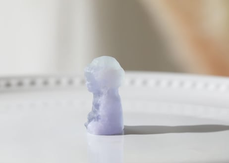 【カルマ解放のシッティ入り】フローライト ミニブッダ