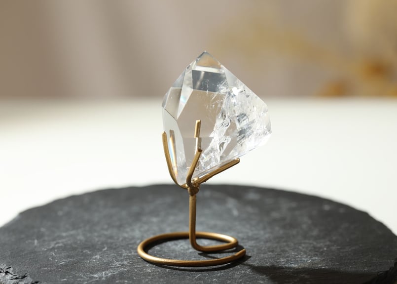 神聖な場所】虹入り レムリアンシード 磨き 台座付き | Y.S.Y24