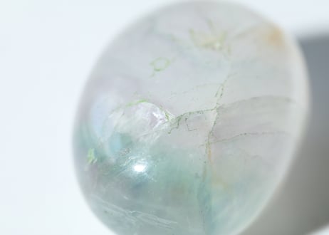 【溶け合う奇跡】フローライト 握り石