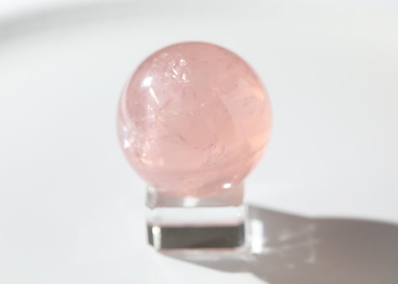 ローズスター】ハイクオリティ スターローズクォーツ スフィア | Y.S.Y24