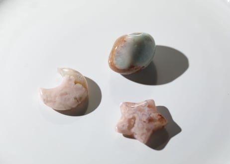 【幸せな時間】大好き チェリーブロッサムアゲート セット A