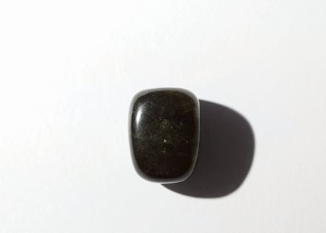 【統合する】ゴールドシーンオブシディアン タンブル