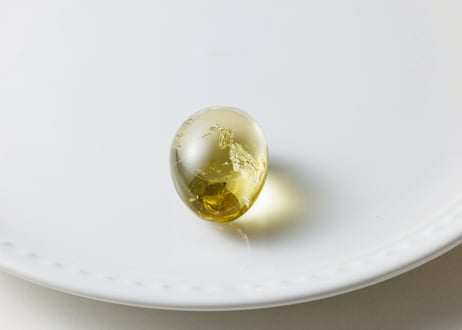 【美しいあなたへ】ハイクオリティ 虹入り シトリン タンブル