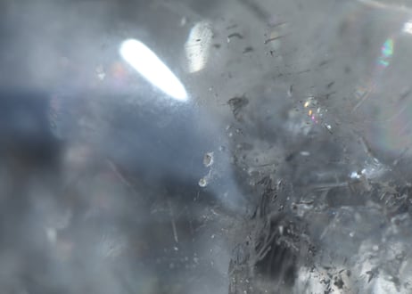 【シリウスから来た友人】虹入り レムリアンクォーツ イルカ