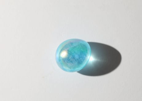 【悟りのシッディ入り】アクアオーラクォーツ タンブル