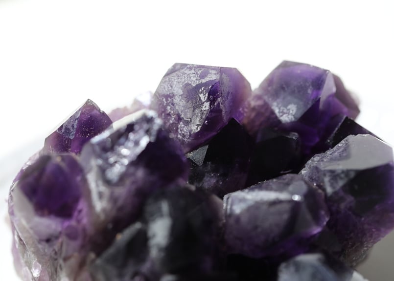 アメジストクラスター 2.7Kgウルグアイ産フラワーアメジストクラスター[T614-6464]