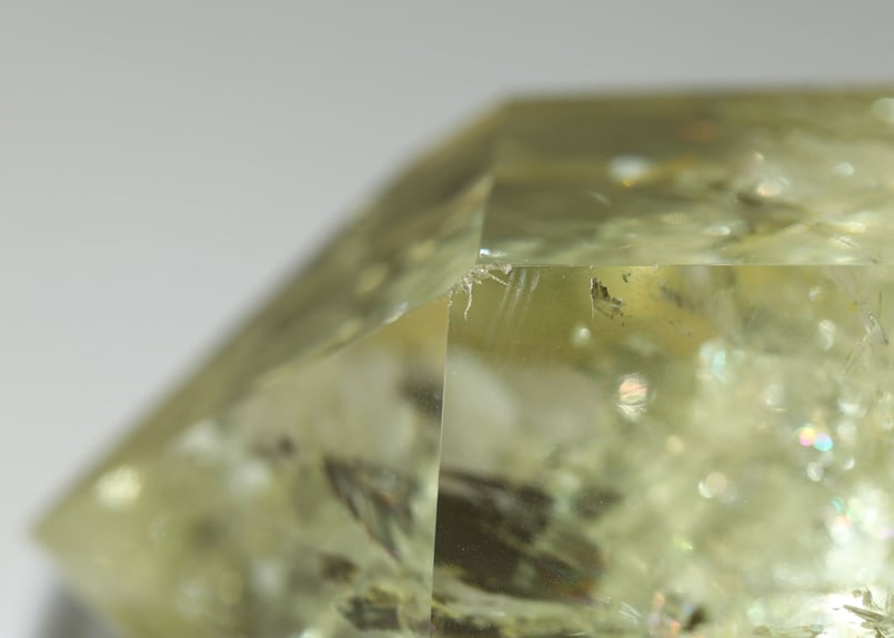 Special healing】虹入り ナチュラルシトリン ポイント | Y.S.Y24