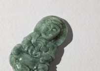 【アバンダンスディクシャ入り】ビルマ産 翡翠のブッダ