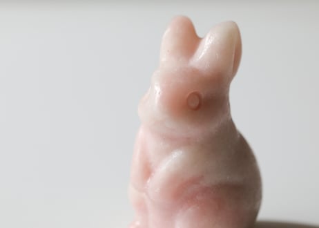 【愛の呼ぶ方へ】ピンクオパール うさぎ