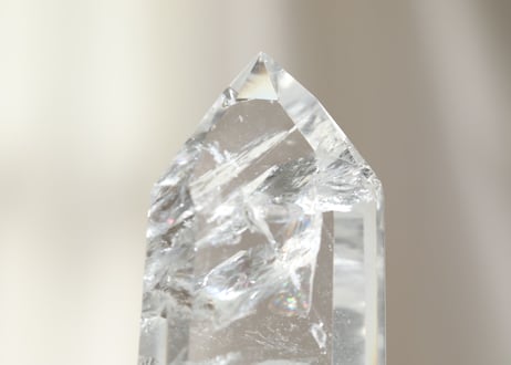 ハイクオリティ　虹入り レムリアンシード 磨き ルチル入り【家を守る】