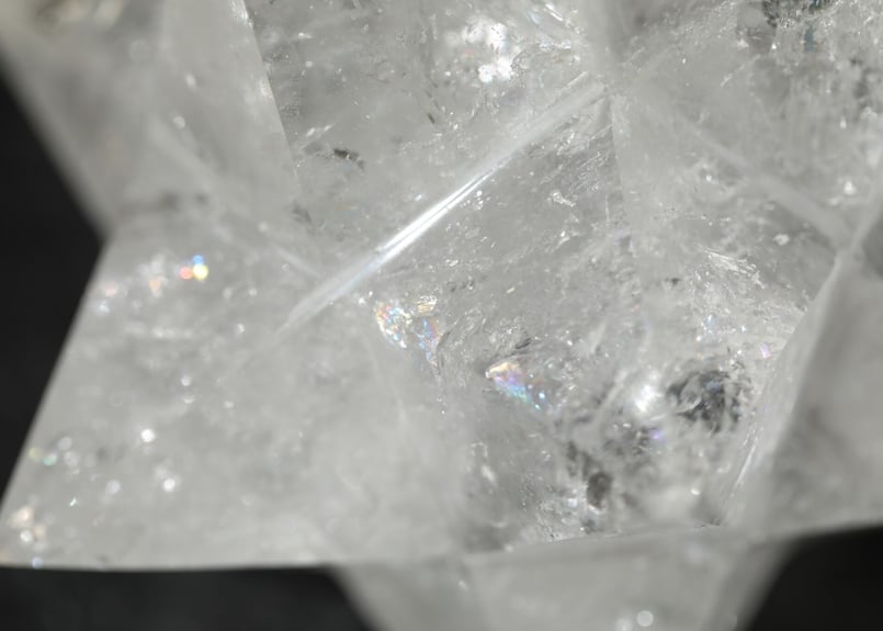 次元上昇】ブラジル産 虹入り クリアクォーツ アステロイド | Y.S.Y24