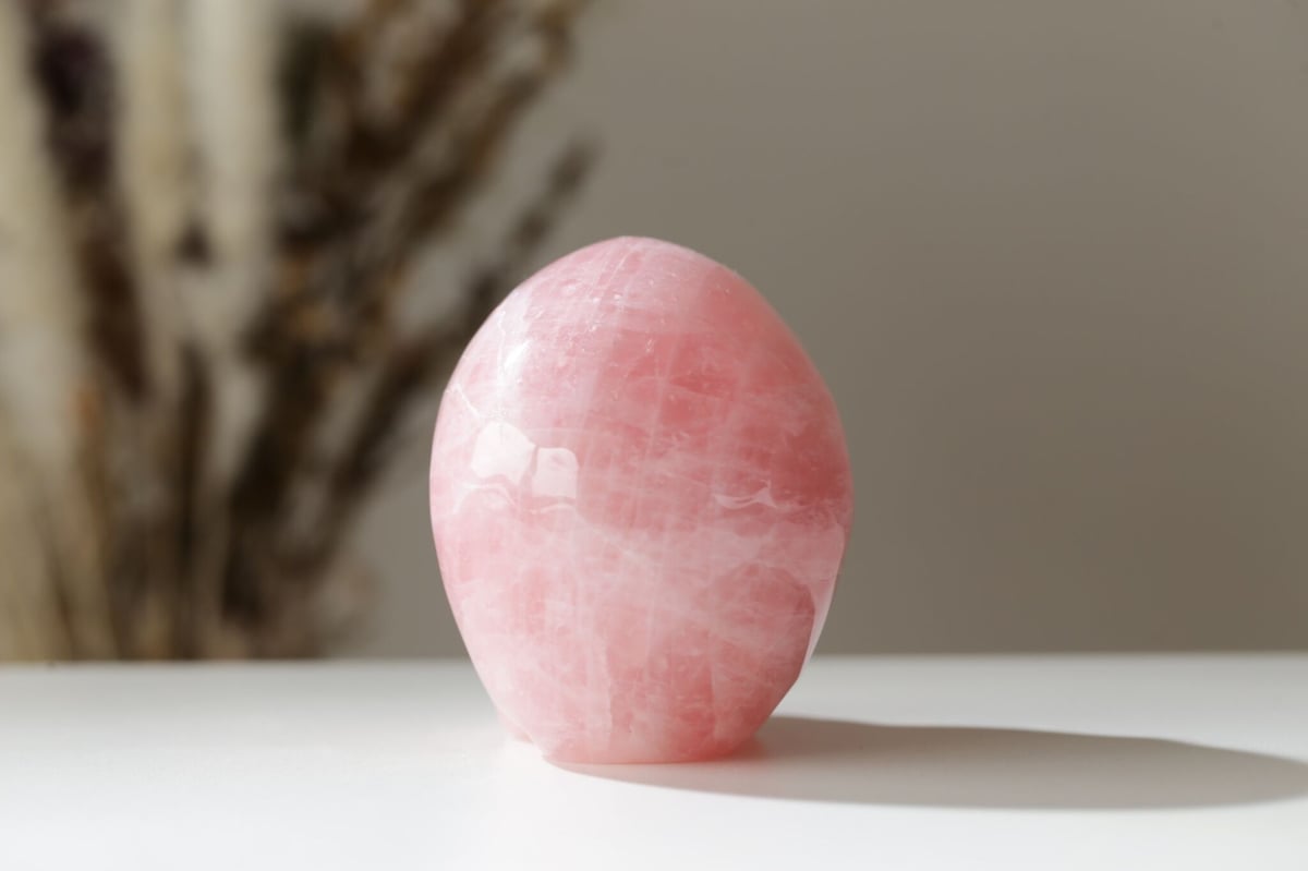 値下げ ディープローズクォーツ♡スカル 値下げ ディープローズ