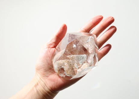 葉月ゆうの技封入❣️【お金を引き寄せ魔法を強くする】ペールグリーン、イエロー、ペールピンクのガーデンクォーツ ポイント ※イベントクーポン使用不可