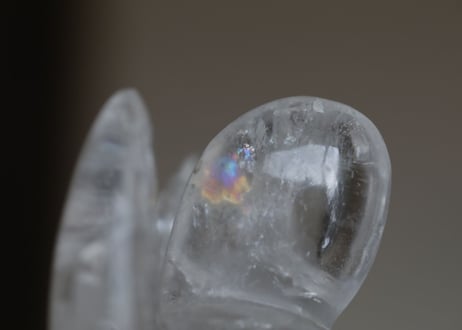 【悟りのシッディ入り】ハイクオリティ 虹入り レムリアンシード 天使