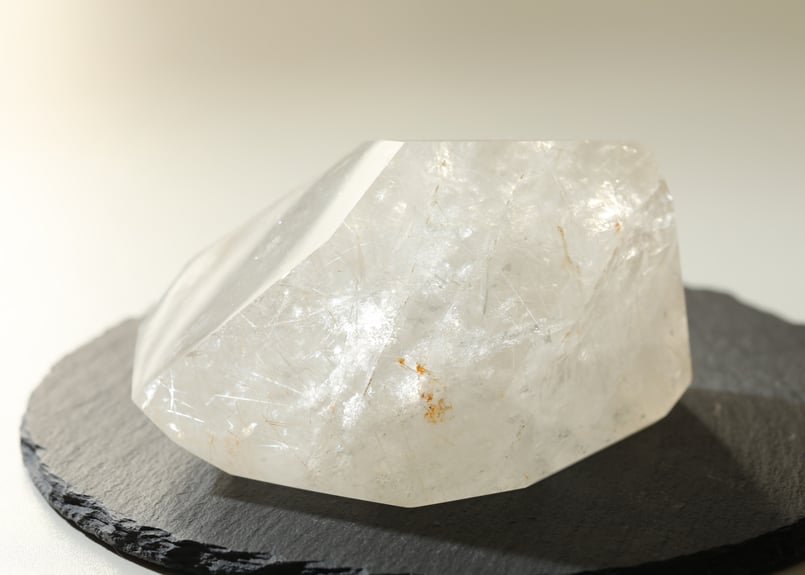 天使と仲良くなる】ホワイトルチルクォーツ フリーフォーム | Y.S.Y24